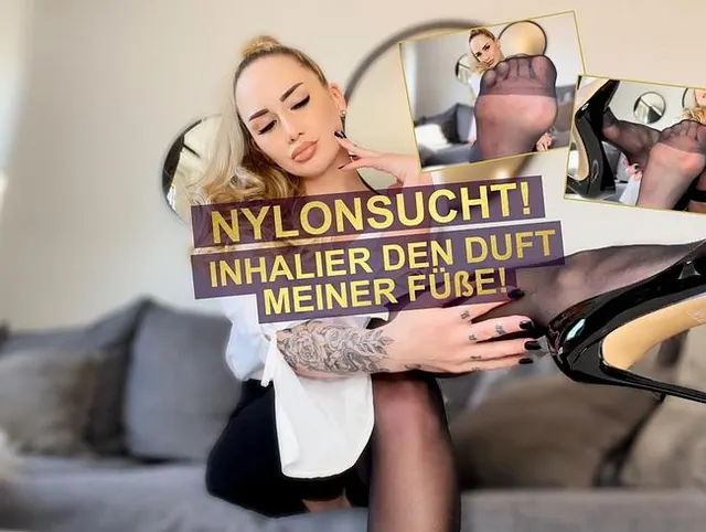 Vorschau aus Nylons: NYLONSUCHT! Inhalier den Duft meiner Füße!