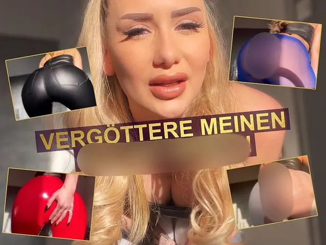 VERGĂ–TTERE meinen GEILEN ARSCH!